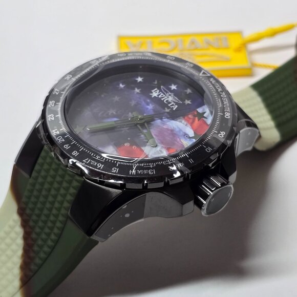 Invicta Aviator Freedom Flyer Men's Watch - 50mm, Camouflage (48956) - Picture 3 of 16